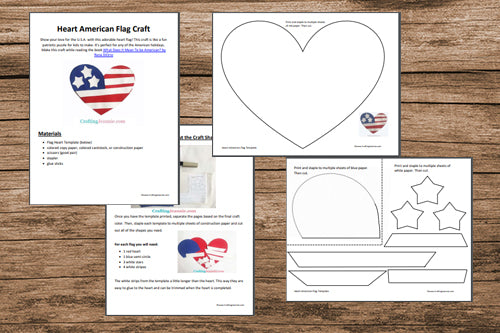 USA Craft Templates
