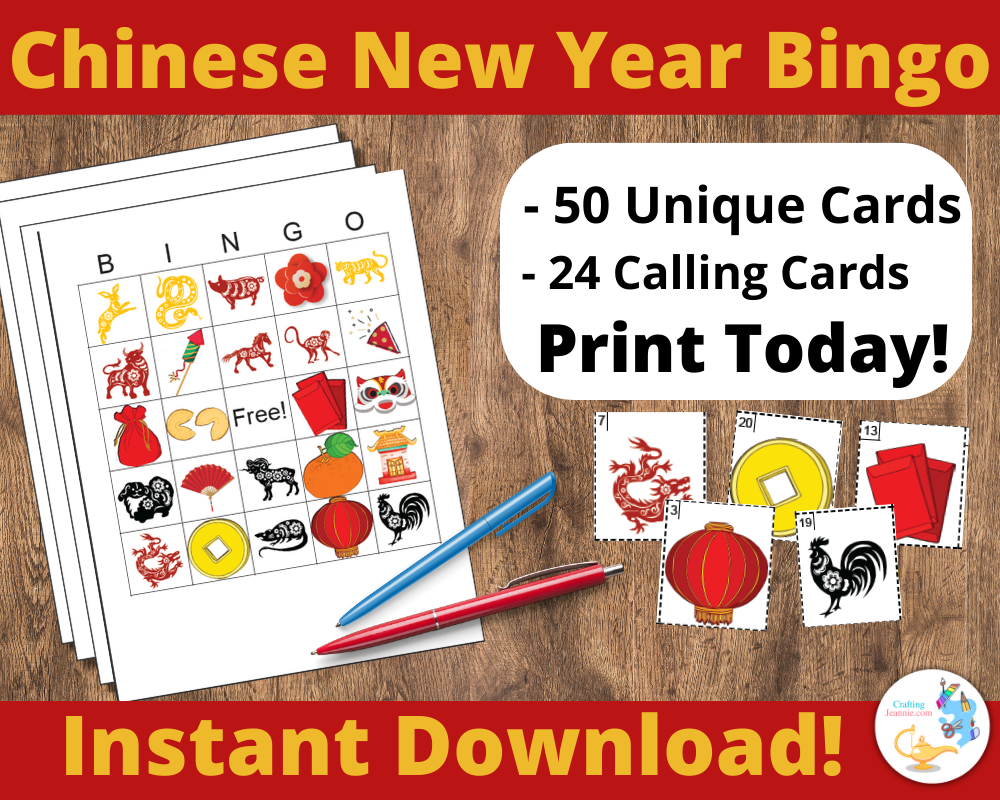 Chinese New Year Bingo