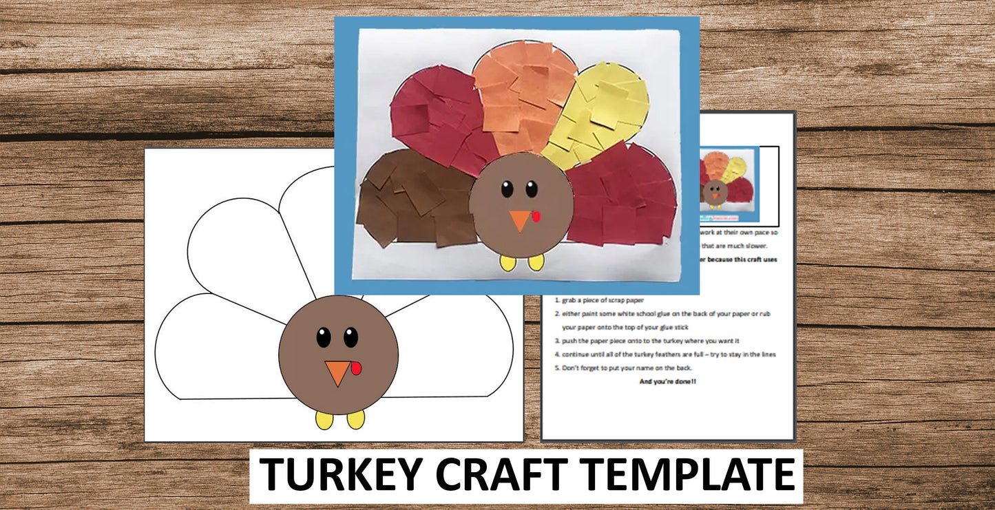 Thanksgiving Printable PlaceMats
