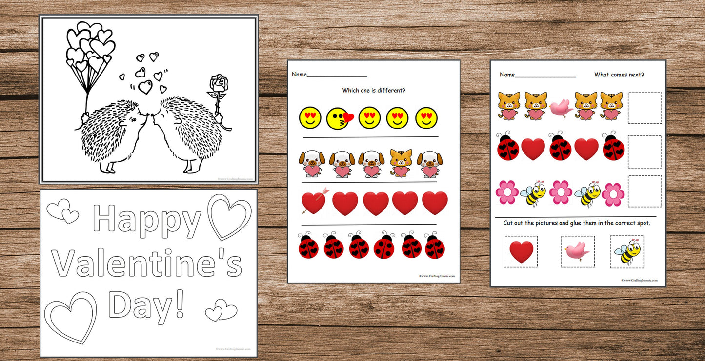 Valentine Classroom Party Pack