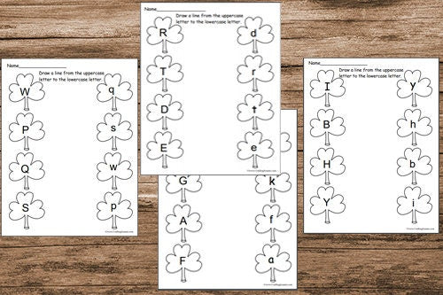 St. Patrick's Day Preschool Worksheets
