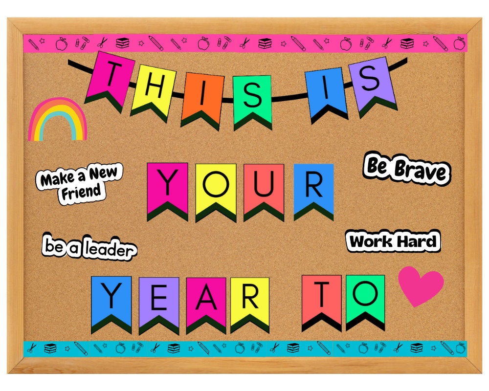 Bulletin Board Kit - This is your year