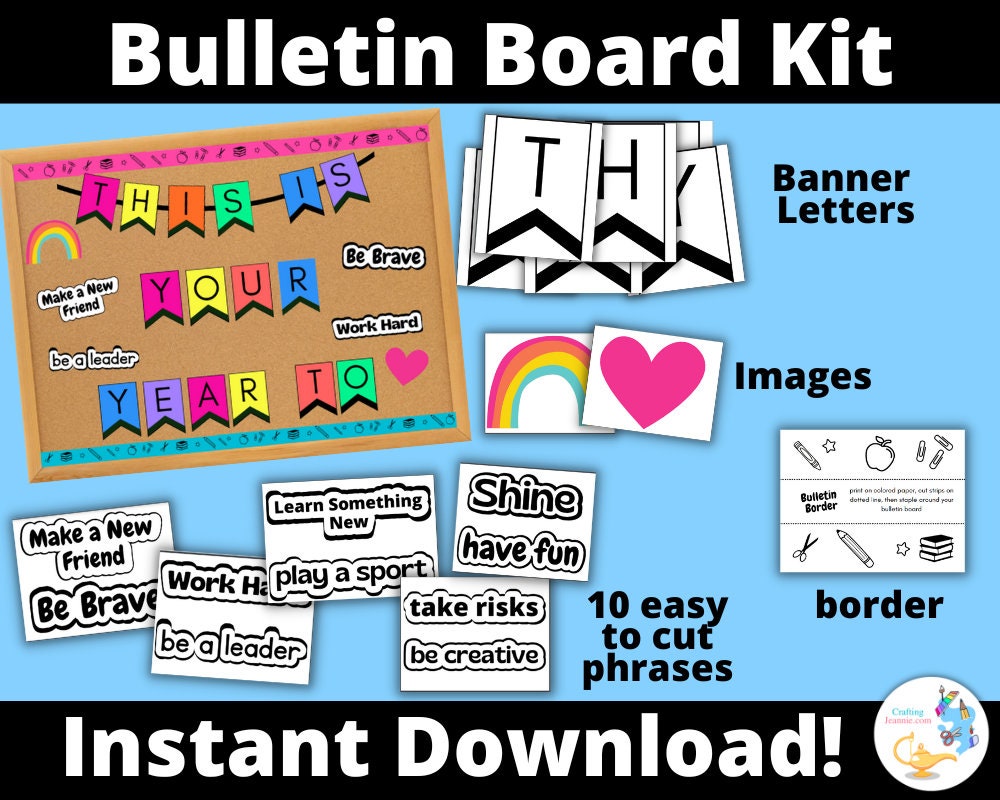 Bulletin Board Kit - This is your year