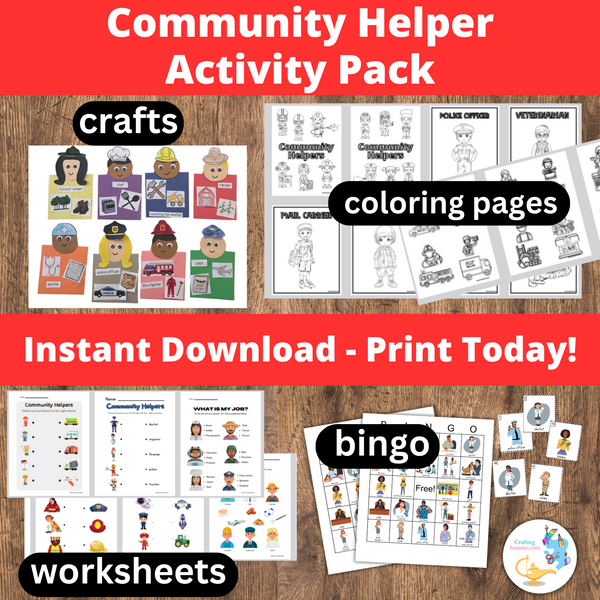 Community Helper Activities for Preschool