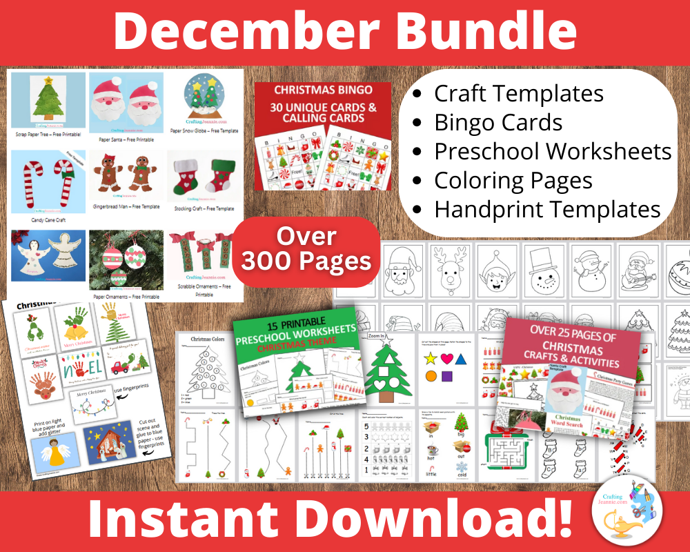 December Craft & Activity Bundle