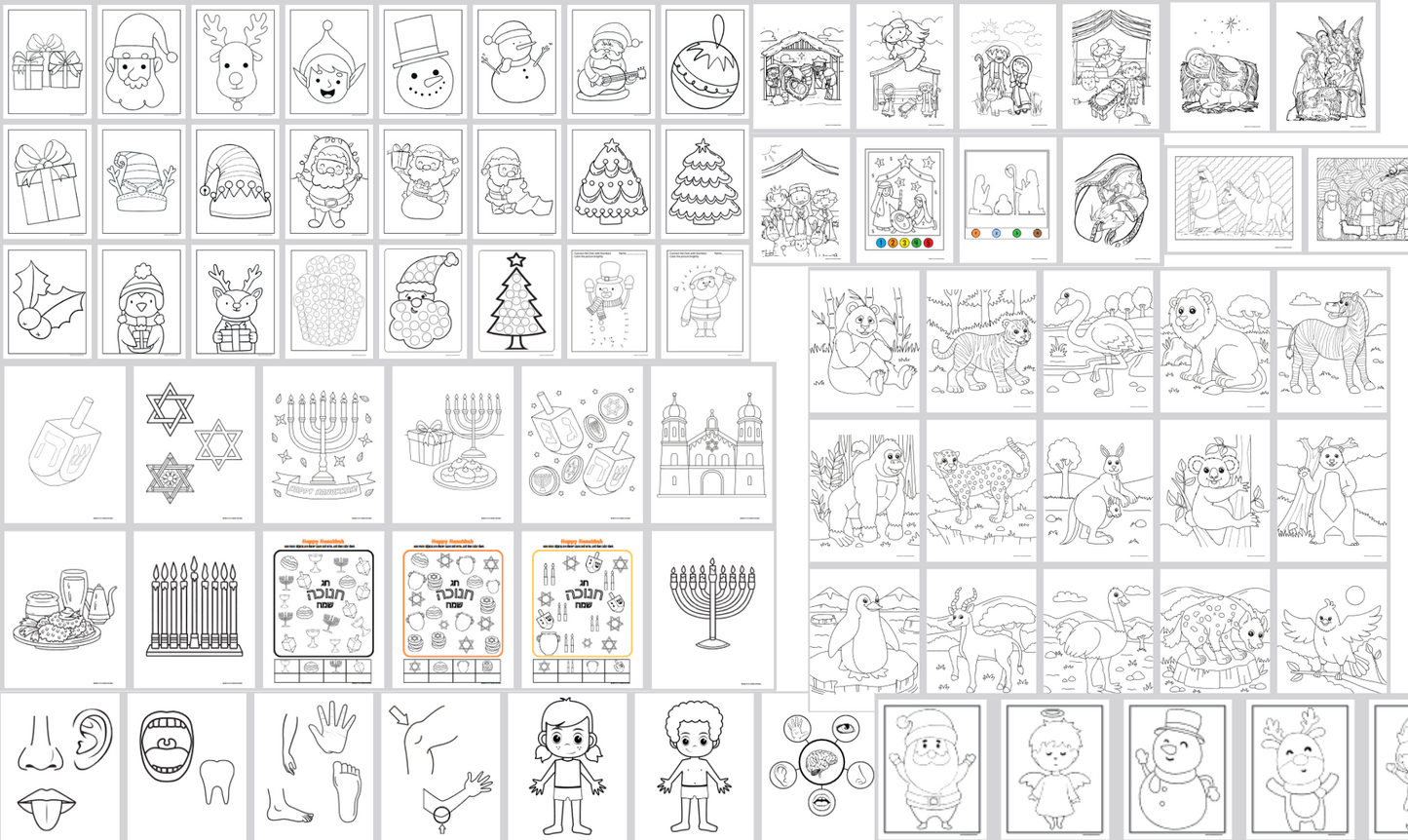 December Craft & Activity Bundle
