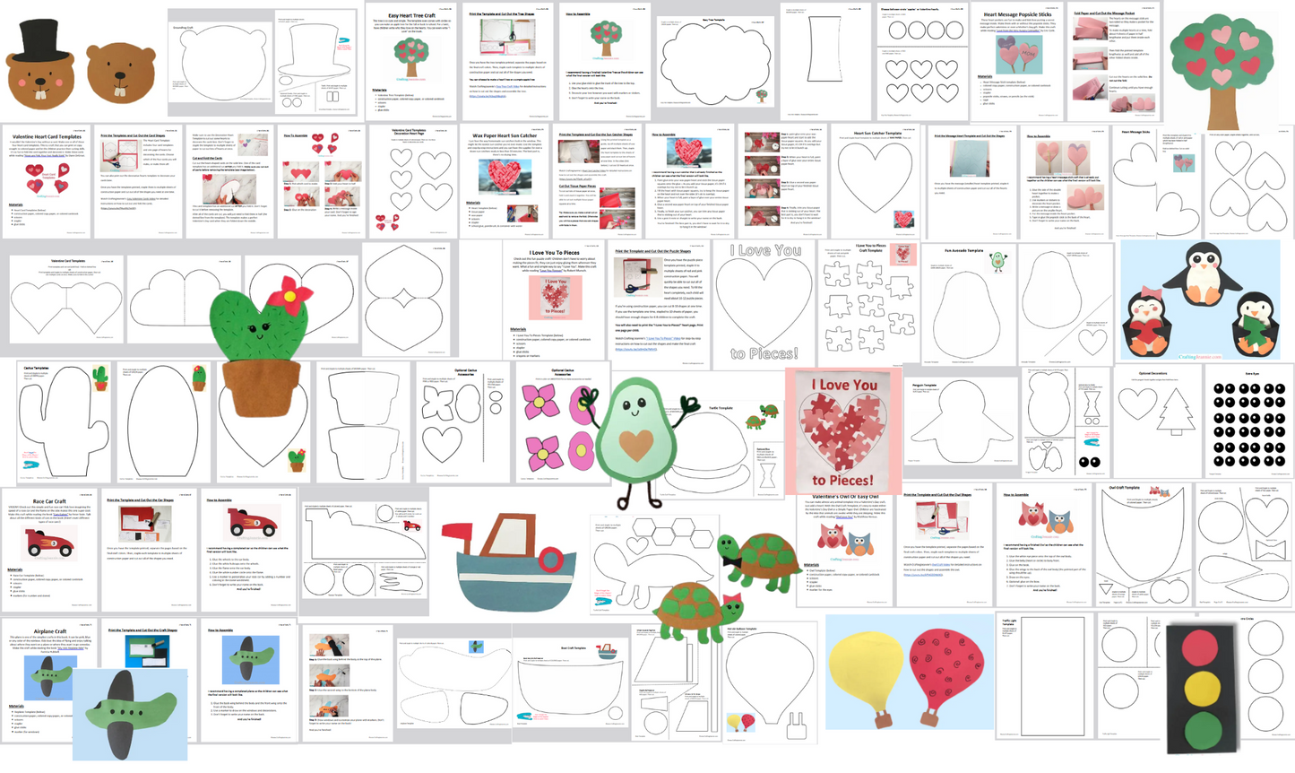 February Craft & Activity Bundle