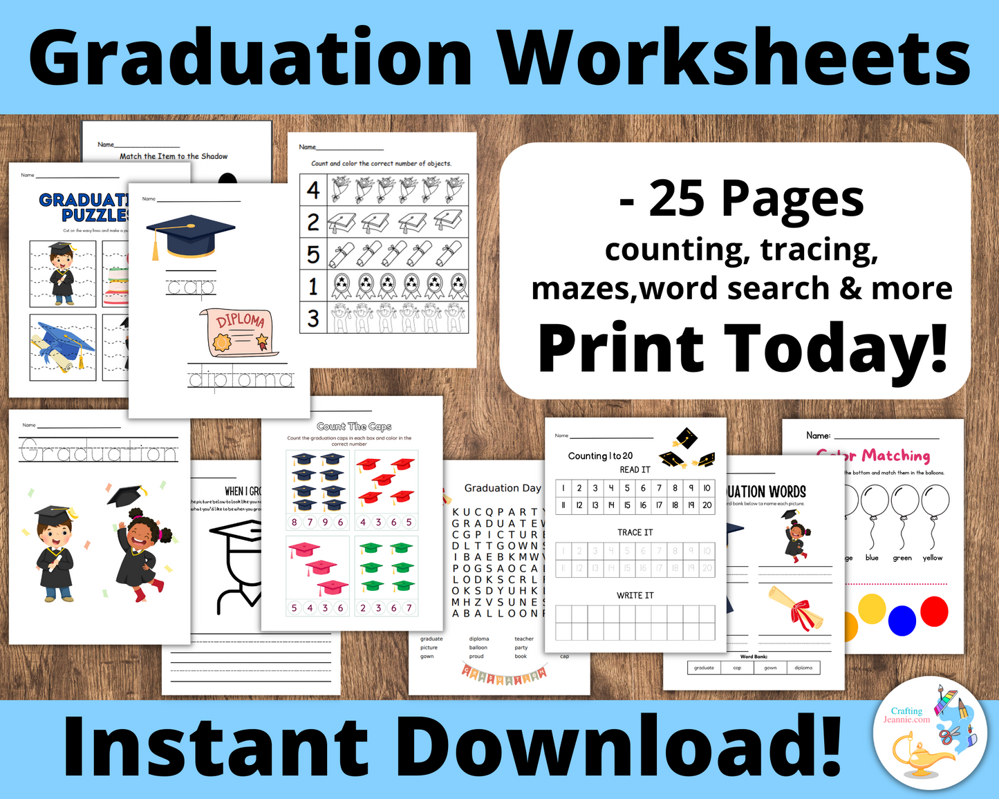 Graduation Worksheets