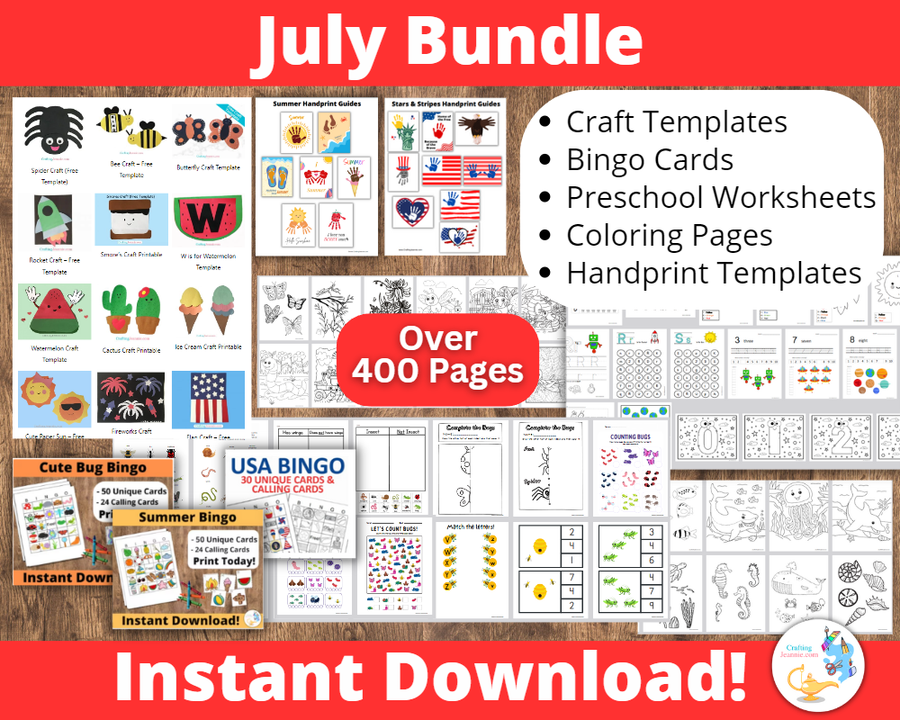 July Craft & Activity Bundle