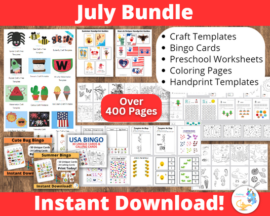 July Craft & Activity Bundle