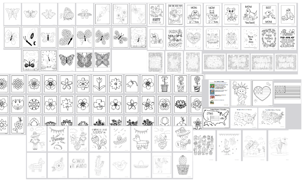 May Craft & Activity Bundle