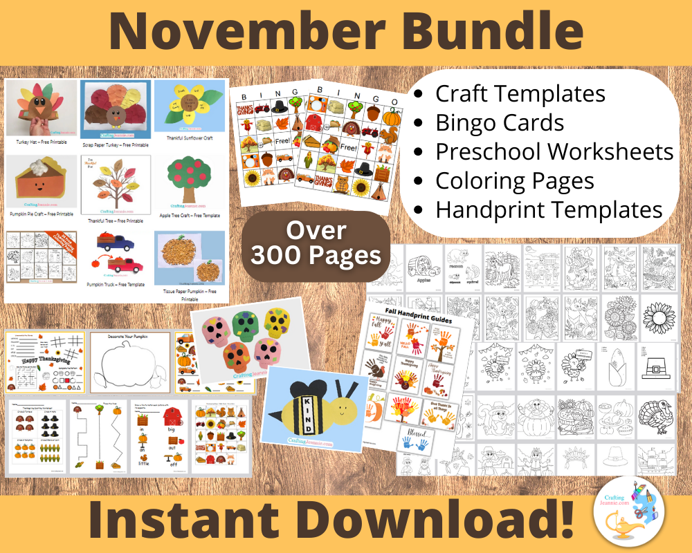 November Craft & Activity Bundle