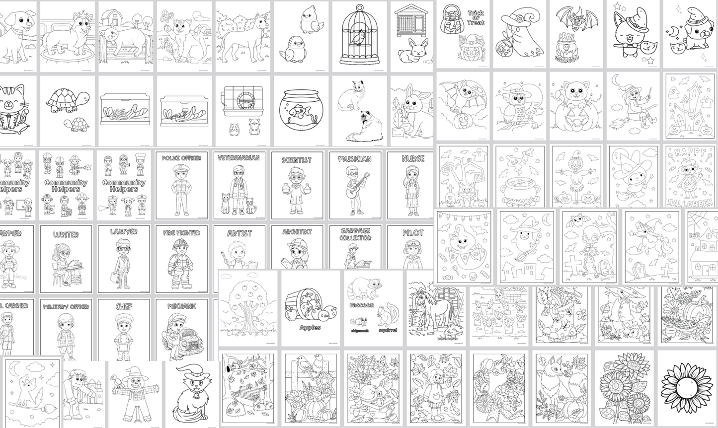 October Craft & Activity Bundle