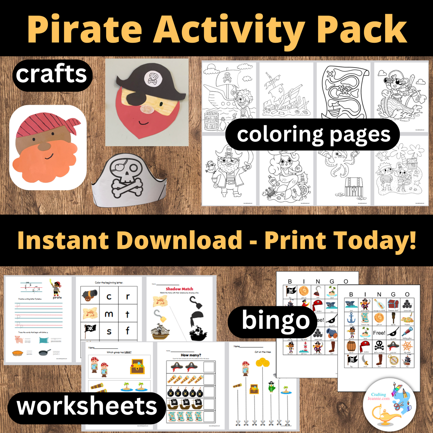 Pirate Activity Pack