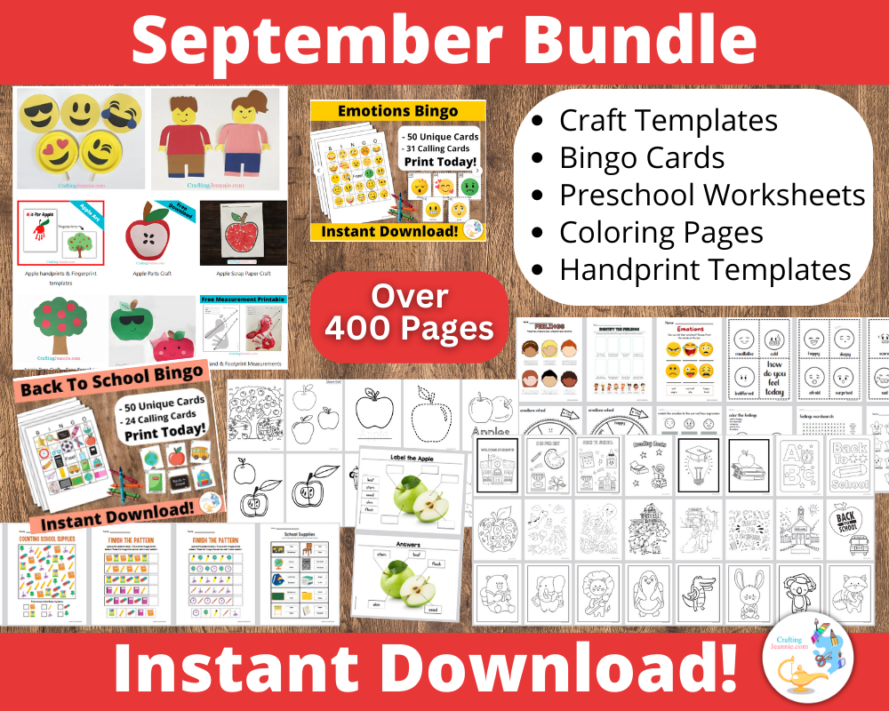 September Craft & Activity Bundle