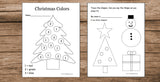 Christmas Preschool Worksheets Printable