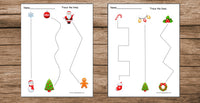 Christmas Preschool Worksheets Printable