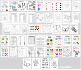 Butterfly Worksheets for kids