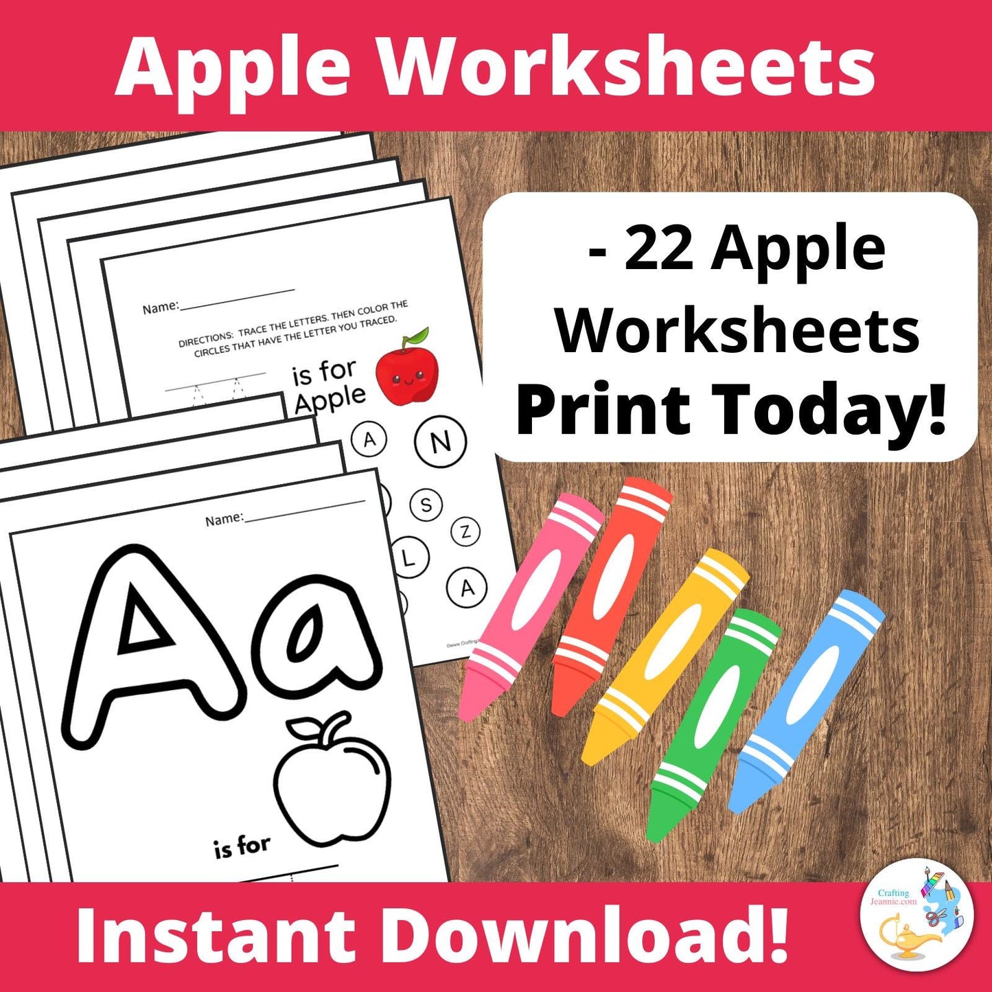 Apple Worksheets