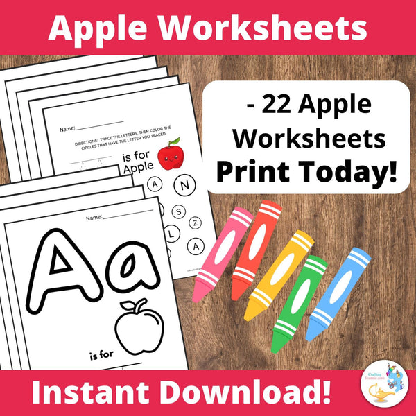 Apple Worksheets