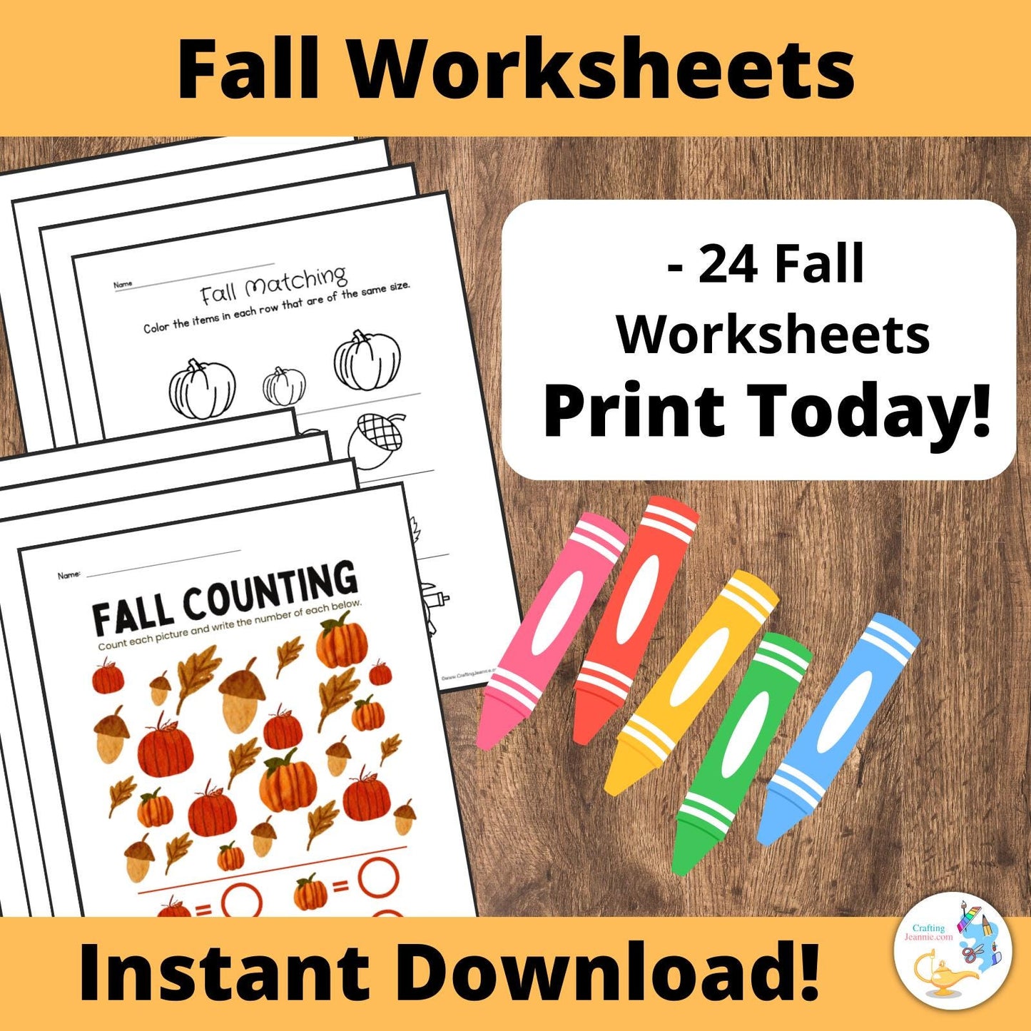 Fall Worksheets