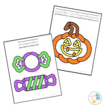 Halloween Playdough Mats for Preschoolers, Spooky Activities for Kindergarteners, Fall Activities for Toddlers