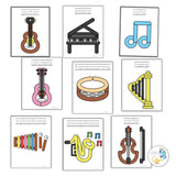 Music Playdough Mats for Preschoolers and Kids, Musical Activities for Kindergarteners and Toddlers