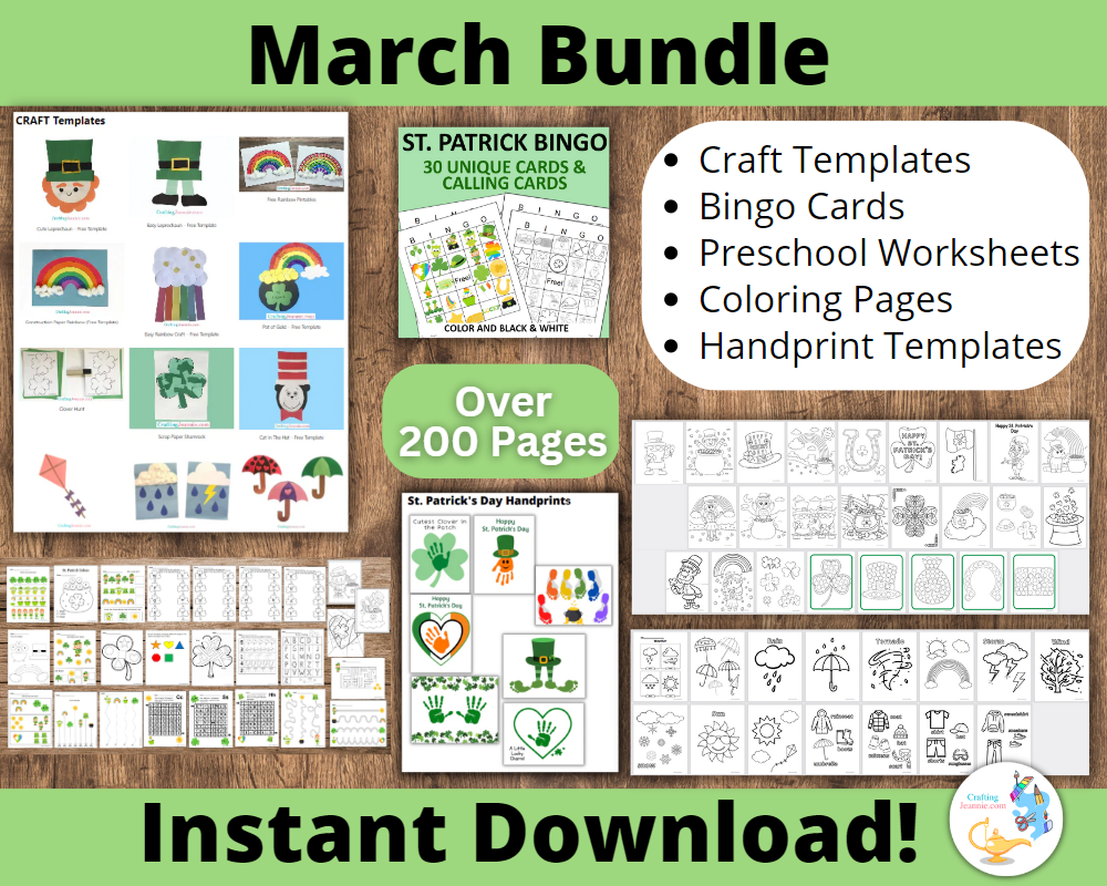 March Craft & Activity Bundle