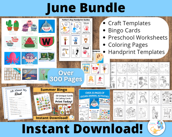 June Craft & Activity Bundle