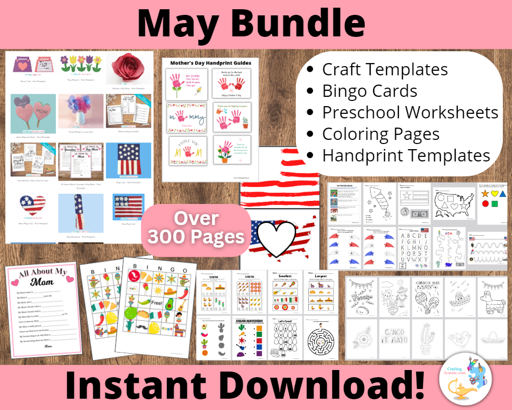 May Craft & Activity Bundle