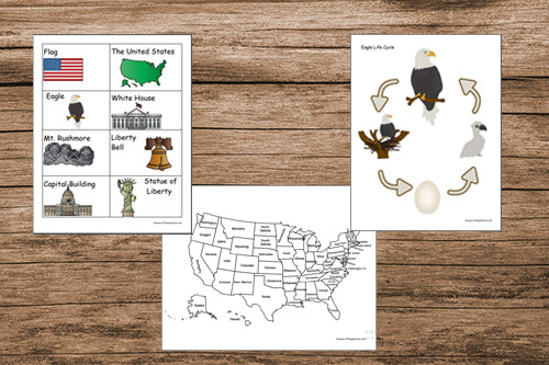 USA Preschool Worksheets Printable