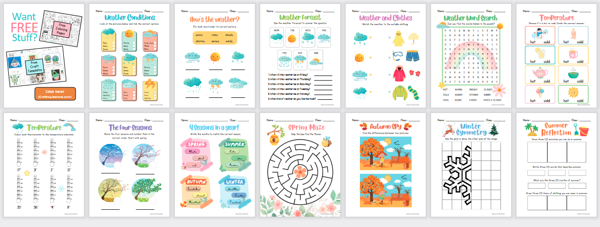 March Craft & Activity Bundle