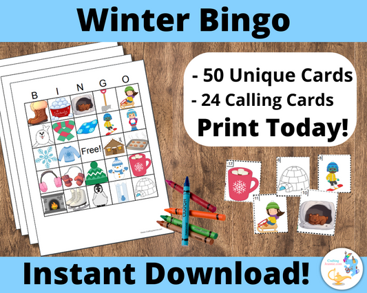 Winter Bingo Game