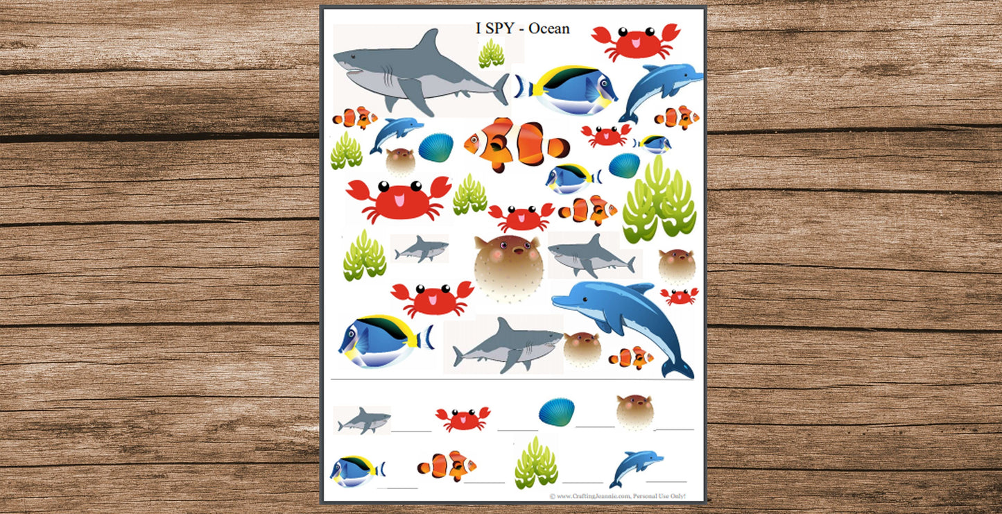 Ocean Activity Pack