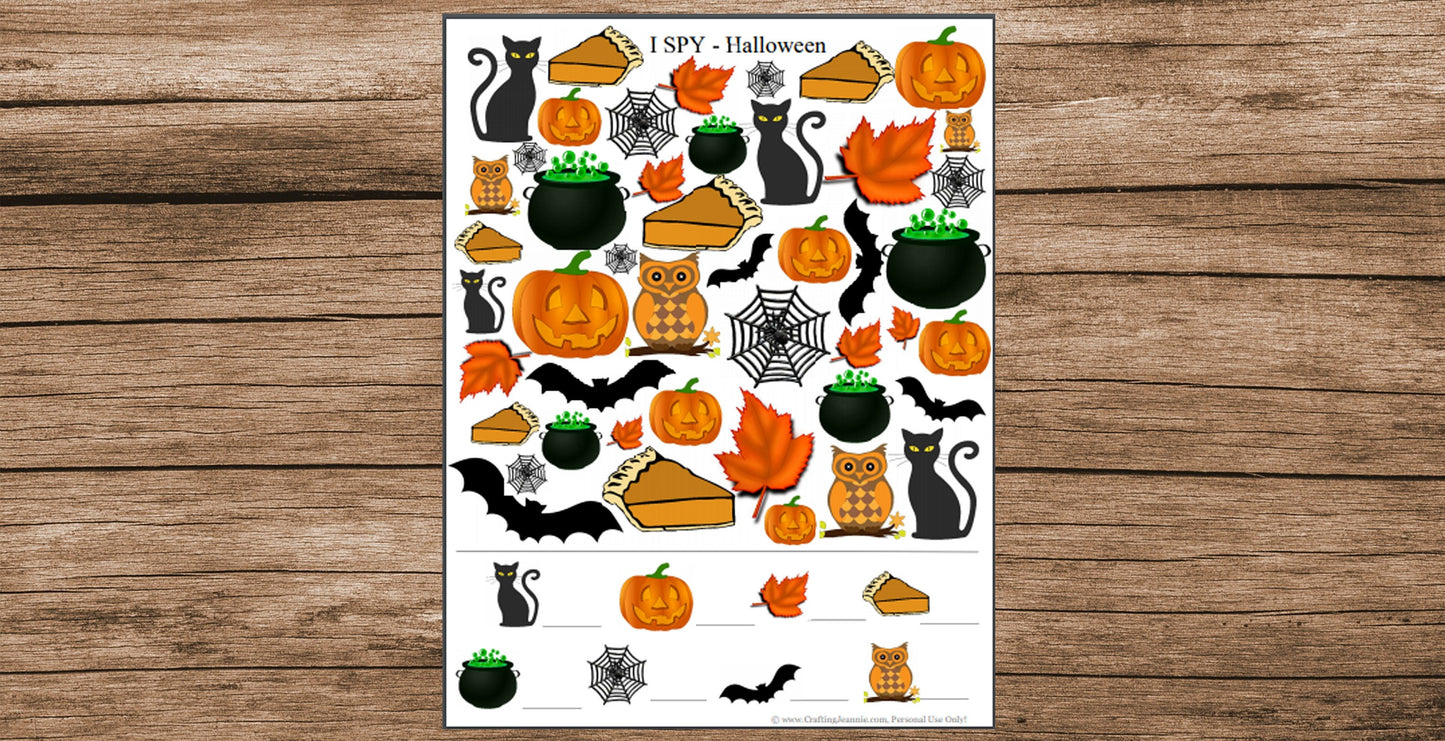 Halloween Classroom Party Pack