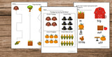 Thanksgiving Printable PlaceMats