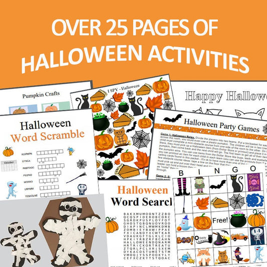 Halloween Classroom Party Pack