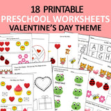 Valentine's Day Preschool Worksheets