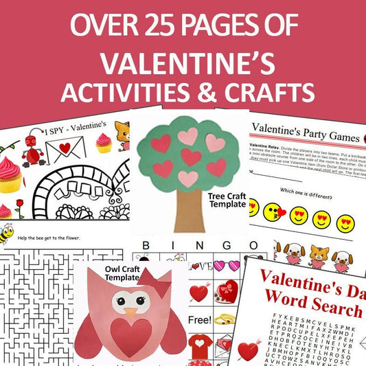 Valentine Classroom Party Pack