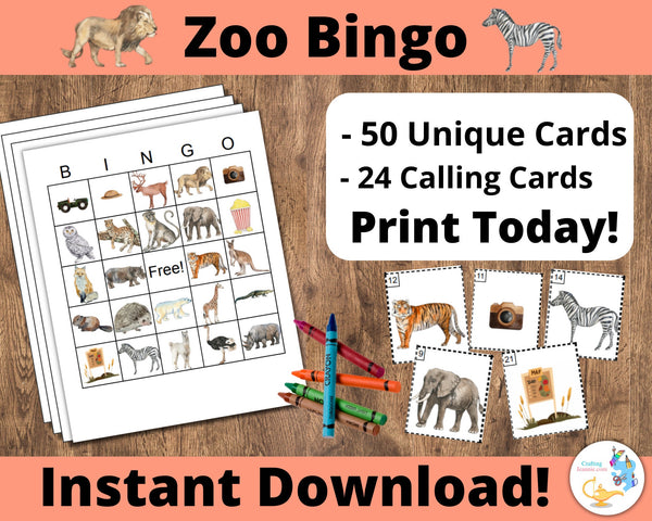 Zoo Bingo
