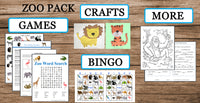 Zoo Activity / Party Pack